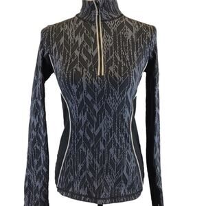 Victorias Secret Sport VSX Pullover Jacket Athletic Half Zip Top Running Size S